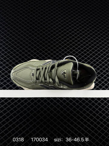 New Balance 9060 ABZORB Olive Green Dark Grey Beige Black EU 36-46 5 Sneaker - Unisex (BS-82302)
