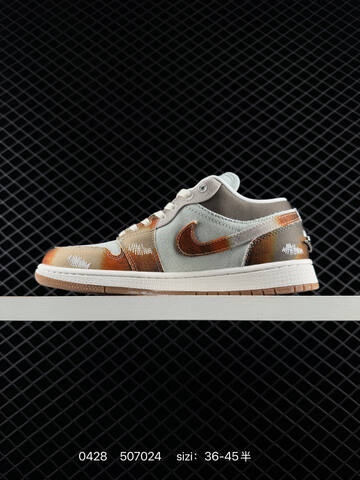 Air Jordan 1 Low SE Multi-Color Distressed AIR JORDAN 1 Aj1 1 Jord Lifestyle (BS-79392)