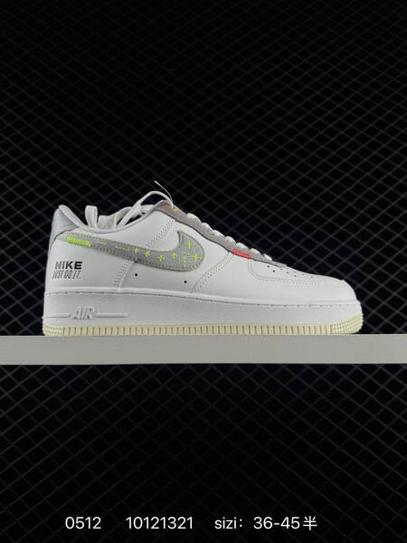 Nike Air Force 1 07 white beige grey orange neon green blue tan EU 36-45 skate