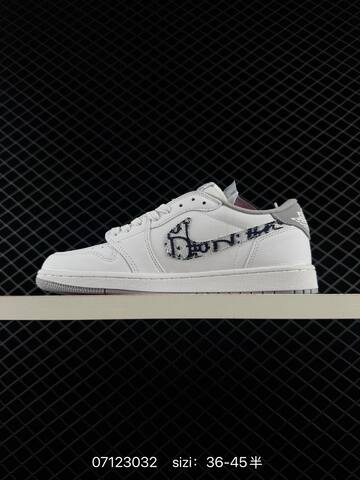 Fragment x Travis Scott x Air Jordan 1 Low Lifestyle (BS-78989)