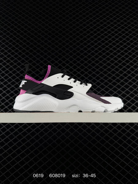 Nike Air Huarache City Mid Lea 819685-101 black white red EU 36-45 sneaker