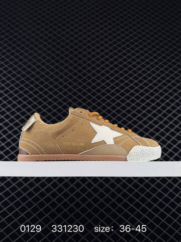 Golden Goose Truestar White Pink Silver Brown Gum EU 36-45 Skate Shoe - Unisex (BS-76549)