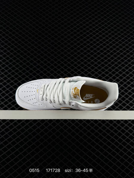 Nike Air Force 1 07 white gold EU 36-45 lifestyle