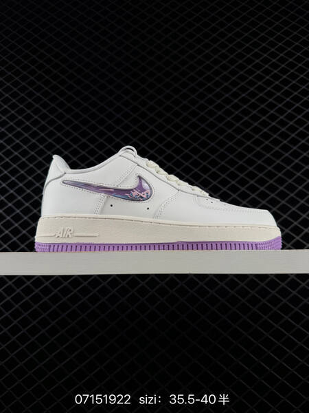 Nike Air Force 1 Low white sail purple pink blue EU 35 5-40 lifestyle