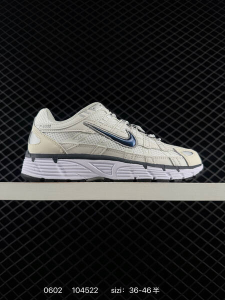 Nike P-6000 silver white black grey EU 36-46 running