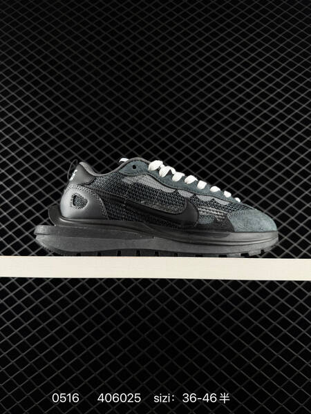 Nike Vaporwaffle Sacai black dark grey white EU 36-46 lifestyle