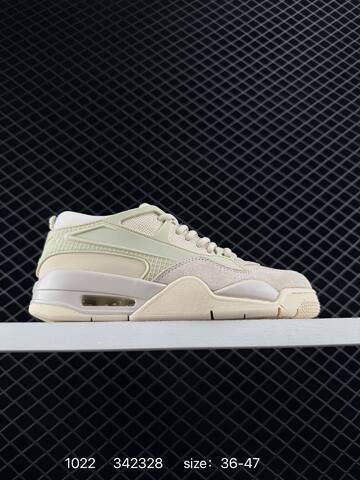 Jordan Air Jordan 4 RM FQ7939-101 White Mint Grey Cream Blue EU 36-47 Sneaker - Unisex (BS-80459)
