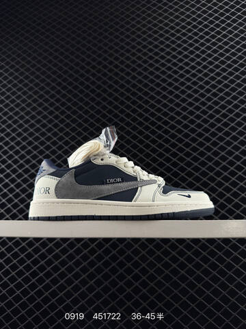Jordan Air Jordan 1 Low Brown White Cream Dark Brown EU 36-45 Sneaker - Unisex (BS-80680)