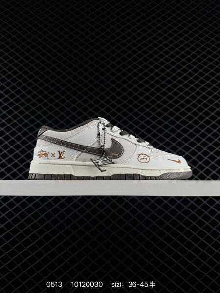 Nike SB Dunk Low black burgundy silver white brown EU 36-45 skate