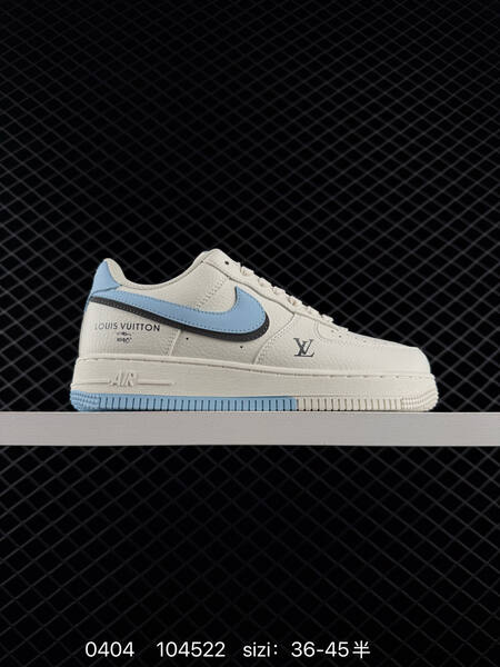 Nike Air Force 1 07 LV8 off white black red EU 36-45 skate