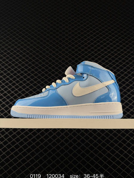Nike Air Force 1 07 light blue white 36-45 casual light blue blue white lifestyle