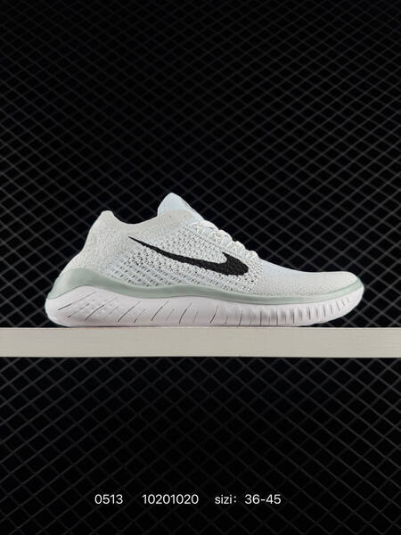 Nike Free RN Flyknit 2018 942838 black white grey EU 36-45 running