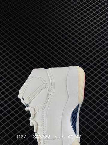 Jordan Air Jordan 11 Off White Blue Pink EU 40-47 Basketball Shoe - Men's (BS-80171)