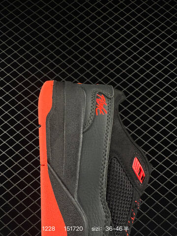 Jordan Air Jordan Retro Black Bright Red EU 36-46 Basketball Shoe - Unisex (BS-79965)