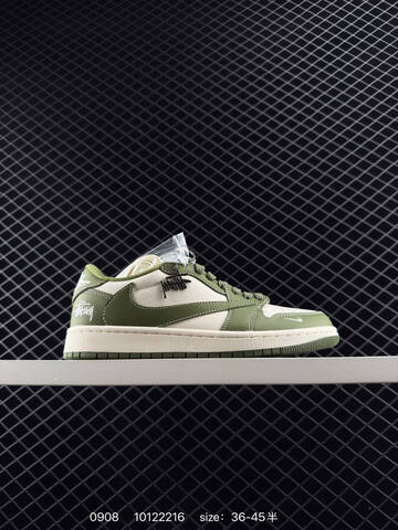 Jordan Air Jordan 1 Low Off White Grey EU 36-45 Sneaker - Unisex (BS-80744)