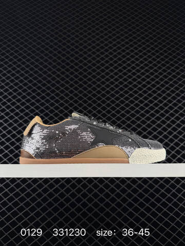 Golden Goose Truestar White Pink Silver Brown Gum EU 36-45 Skate Shoe - Unisex (BS-76549)