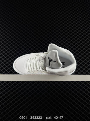 Air Jordan 5 Retro Metallic White Replica AIR JORDAN 5 Aj5 Lifestyle (BS-79364)