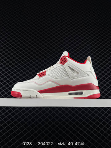Jordan Air Jordan 4 Retro Sierra Red Off White Red EU 40-47 Basketball Shoe - Men's (BS-79746)