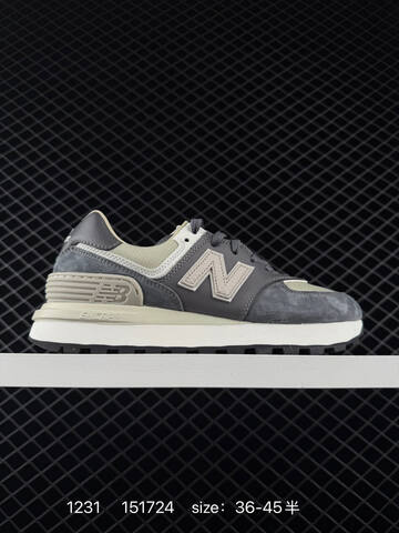 New Balance 574 U574LGAA Grey Navy Cream White Black EU 36-45 Sneaker - Unisex (BS-82429)