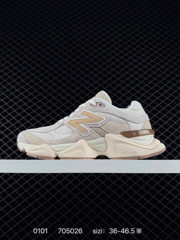 New Balance 9060 U9060IAB Off White Beige Light Brown Cream EU 36-46 5 Sneaker - Unisex (BS-82423)