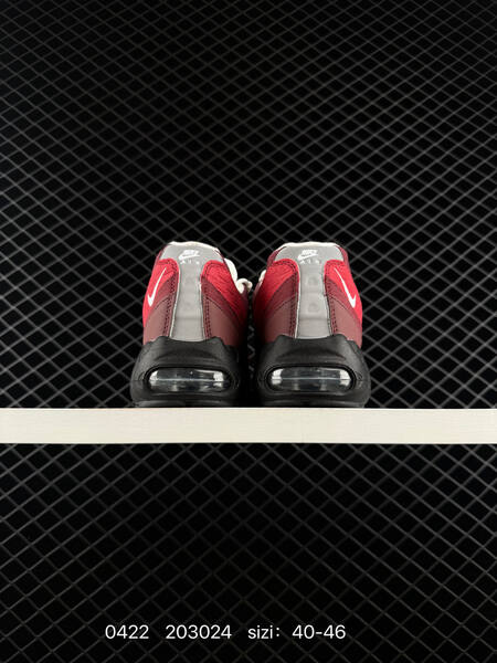 Nike Air Max 95 TT Burgundy Red Black White EU 40-46 lifestyle