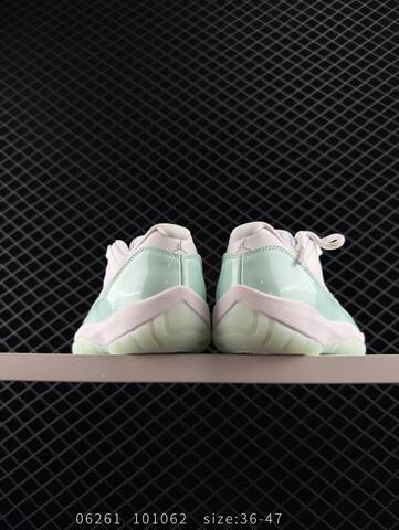 Jordan Air Jordan 11 Retro Low Igloo White Mint Green EU 36-47 Basketball Shoe - Unisex (BS-81148)