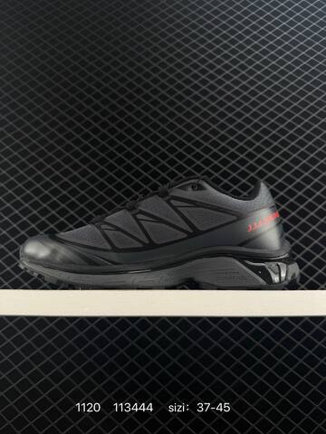 Salomon XT-6 Dark Grey Black Red EU 37-45 Trail Shoe Trail Running Sneakers - Unisex (BS-85923)