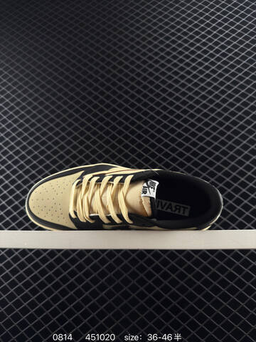 Jordan Travis Scott x Air Jordan 1 Low Pale Cream Black EU 36-46 Sneaker - Unisex (BS-80923)