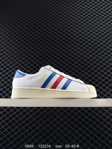 Adidas Originals Superstar White Black Gold 3M JQ6345 12222 Lifestyle (BS-77714)