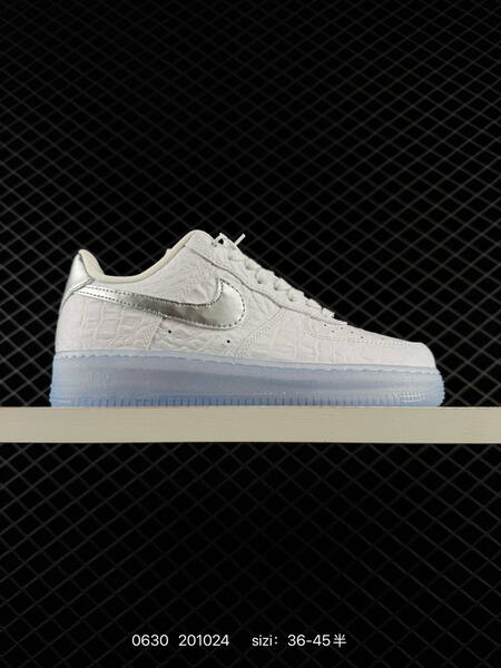 Nike Air Force 1 07 Low white silver ice blue EU 36-45 sneaker