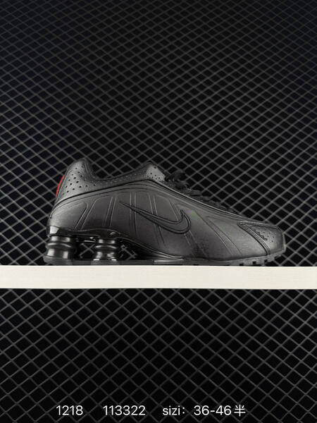 Nike Shox R4 multiple colorways shown triple black triple white silver black with blue shox EU 36-46 5 casual lifestyle