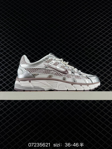 Nike P-6000 white silver mauve EU 36-46 running