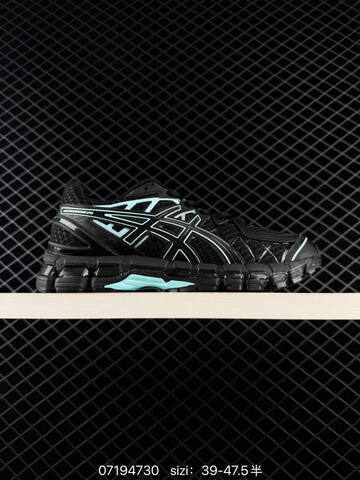 ASICS Gel Kayano 20 Black Light Blue EU 39-47 5 Running Shoe Running Sneakers - Unisex (BS-81725)
