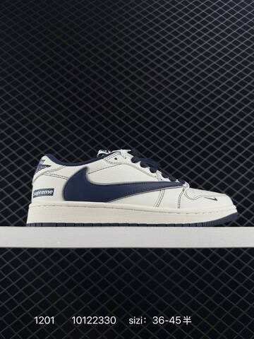 Jordan Air Jordan 1 Low Travis Scott Reverse Mocha Sail Navy Grey Red EU 36-45 Sneaker - Unisex (BS-80137)