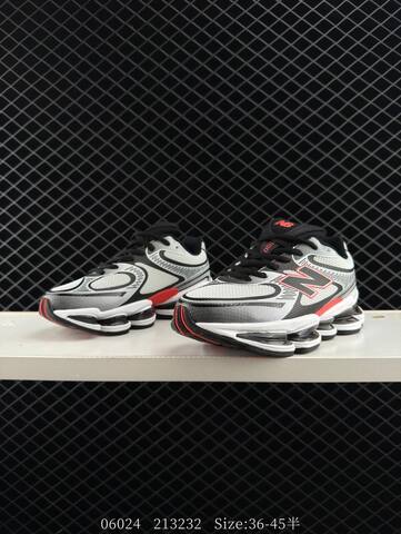 New Balance 2000 White Black Red Silver EU 36-45 Running Shoe - Unisex (BS-83247)