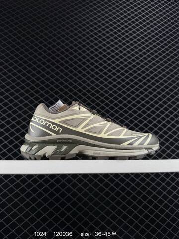 Salomon XT-6 GTX Brown Beige Cream EU 36-45 Trail Shoe Trail Running Sneakers - Unisex (BS-85949)