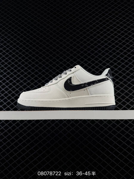 Nike Air Force 1 07 off white black EU 36-45 lifestyle