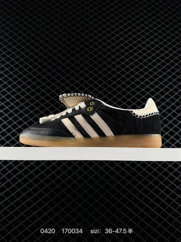 Wales Bonner x Adidas Originals Samba Pony Tonal 35-46 Lifestyle - Unisex (BS-75944)
