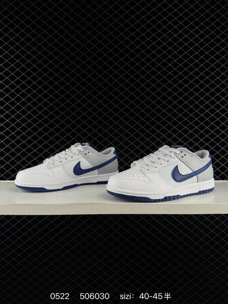 Nike Dunk Low white grey navy blue EU 40-45 skate