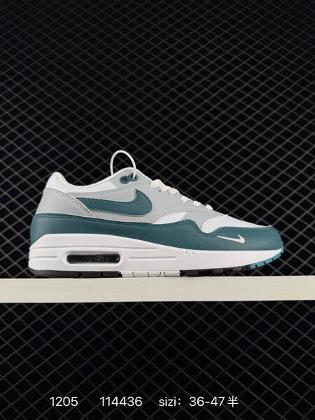 Nike Air Max 1 White grey teal green EU 36-47 5 lifestyle
