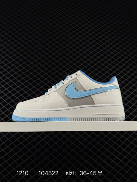 Nike Air Force 1 Low White Blue EU 36-45 lifestyle