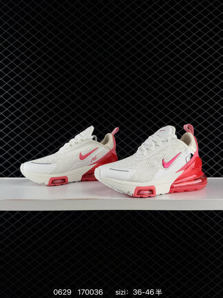 Nike Air Max 270 white pink red EU 36-46 running shoe