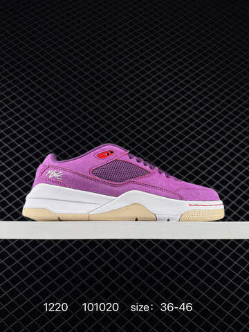 Jordan Air Jordan 4 Retro Purple White Beige EU 36-46 Basketball Shoe - Unisex (BS-80021)