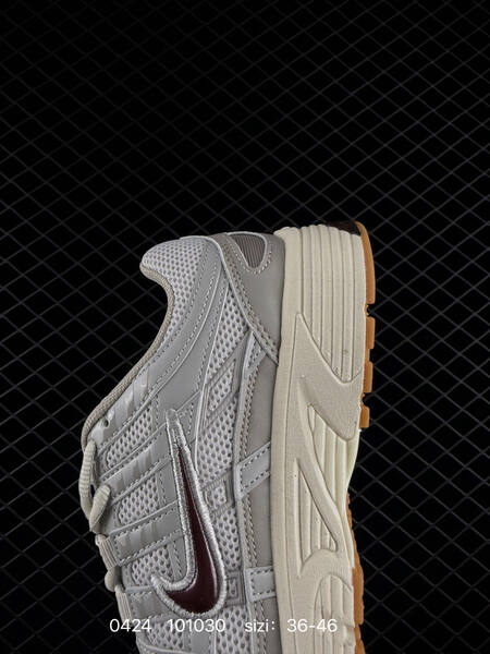 Nike P-6000 Light Grey Burgundy Cream Gum EU 36-46 running lifestyle
