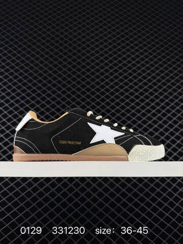 Golden Goose Truestar White Pink Silver Brown Gum EU 36-45 Skate Shoe - Unisex (BS-76549)