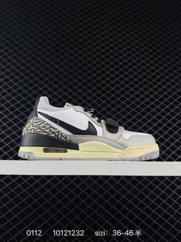 Jordan Air Jordan Legacy 312 Low White Black Orange EU 36-46 Basketball Shoe - Unisex (BS-79844)
