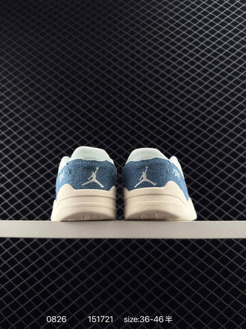 Jordan FLIGHT COURT SE Light Blue Dark Blue Off White EU 36-46 Sneaker - Unisex (BS-80832)