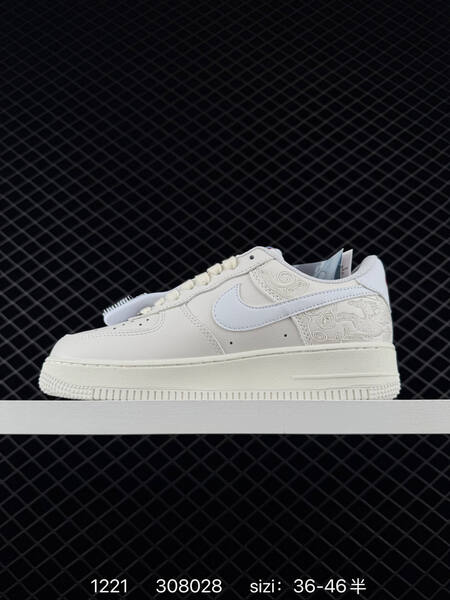 Nike Air Force 1 White Red EU 36-46 5 lifestyle