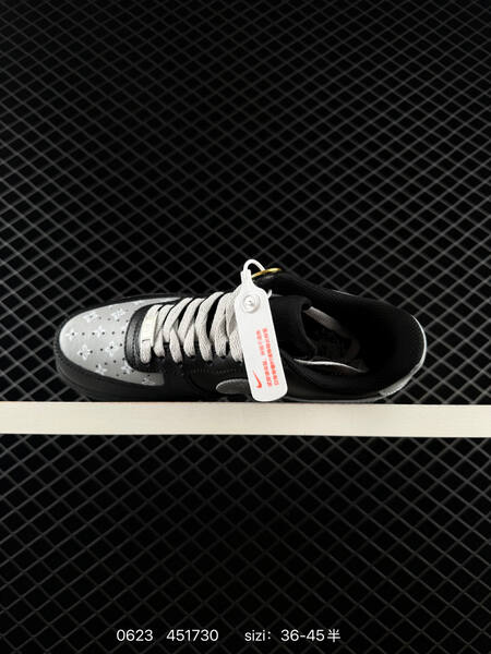 Nike Air Force 1 07 Low black grey white EU 36-45 sneaker