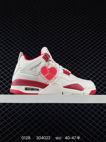 Jordan Air Jordan 4 Retro Sierra Red Off White Red EU 40-47 Basketball Shoe - Men's (BS-79746)